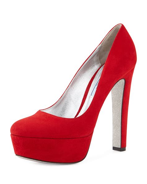 prada womens heel sale|prada high heels shoes.